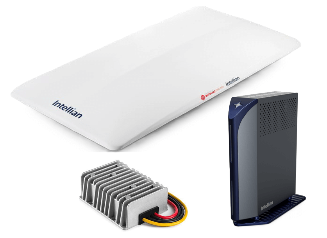 CNX WIFI with ENTERPRISE and 480W DC-DC PSA PS-OW11FFG-CNX-WIFI-DCA Intellian OneWeb OW11FL Flat Panel, Enterprise, WIFI-CNX, 560W DC-DC PSA, with ACC (Land) - Image 1