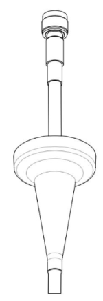 91-102469 Lars Thrane Pole Bracket Mount, 1.5-2.5in pipe(?38.8-63.5mm), w/ Cable Hose, for Antenna - Image 3