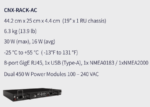 OS-OW11FFG-CNX-RACK-450A Intellian OneWeb OW11FM Flat Panel, Enterprise with 19in Rack Mount CNX, 450W AC PSA (Maritime) - Image 3