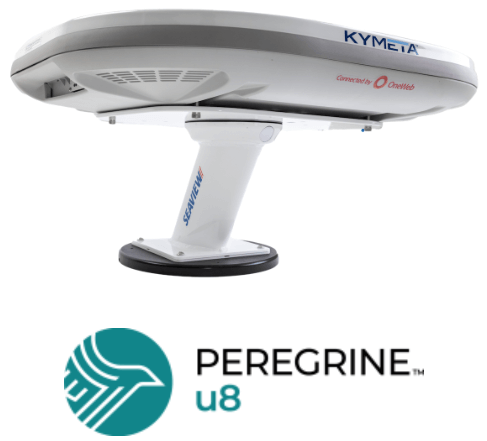 Peregrine wLogo_Screenshot 2024-04-16 193902 U8632-31323-0 Kymeta Peregrine u8 Terminal, LTE ADV PRO, (Global) - Image 1