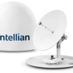 VX1-11A-1 Intellian X100D VSAT, Multi-Orbit, Ku and Ka-Dual Band, 1m Auto-Switching, w/o BUC, (Maritime)