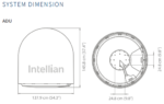 V5-11K-U2X4N Intellian V100NX-Ka-XCVR, VSAT, Ka-band 9W UPGRADE, 1m Antenna, (Maritime) - Image 4