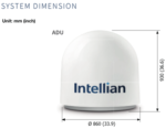 VE-60-E1YN Intellian V60E, X-pol only, VSAT, Ku-band, 6W, 65cm Antenna, (Maritime) - Image 3