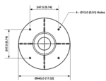 VE-60-E1YN Intellian V60E, X-pol only, VSAT, Ku-band, 6W, 65cm Antenna, (Maritime) - Image 5
