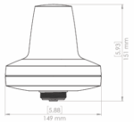 51-100989 Lars Thrane LT-3130 Antenna-Terminal, Maritime - Image 3