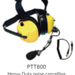PTT800 Beam 9575PTT DriveDock Headset, Wireless PTT, Noise-cancelling, Heavy Duty, Ear-muff profile