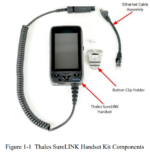 1100818-501 Thales SureLINK IP Handset, for MissionLINK and VesseLINK systems - Image 3
