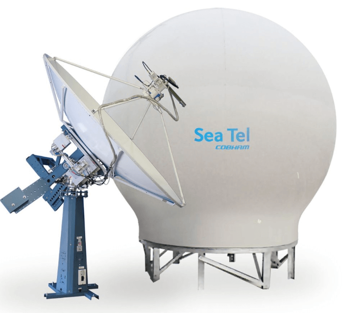240-TV_40-360500 ser_Sea Tel 240_Screenshot 2025-04-21 184151 40-360500-00100A Sea Tel 240 TV, C/Ku-band, 144 in Radome - Image 1
