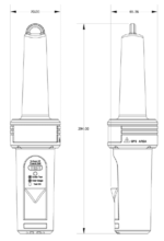 405052A-00500 Sailor 5052 AIS SART Search  and Rescue Transponder - Image 3