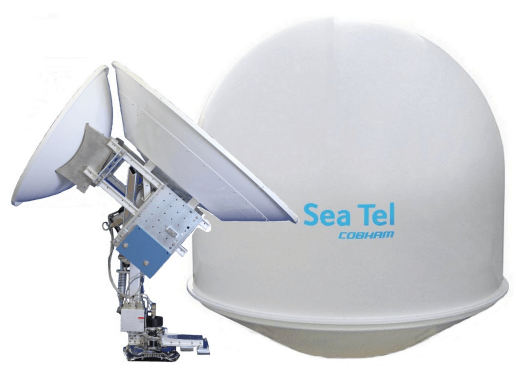 6011-4_Screenshot 2025-04-21 200052 40-300250 Sea Tel 6011-4, TRI-BAND TVRO, QOR, 76in - Image 1