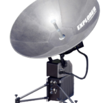 406627A-50214 Explorer 6100 VSAT System, Ku-band 8W BUC, 1m Stabilized Auto-Acquire Fly-Away Portable