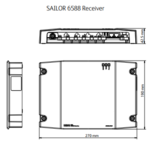406561A-00500 Sailor 6561 GNSS, Basic - Image 2