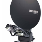 408158A-50013 Explorer 8120 VSAT System, 1000W ACU, Ku-band, No Buc, 1.2m Stabilized Auto-Acquire Drive-Away