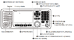 IC-M605EURO Icom M605-EURO VHF Multi-Station, Class-D DSC, AIS - Image 3