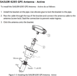406285A-00500 Sailor 6285 GNSS Active Antenna, GPS and GLONASS - Image 3