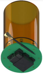 100-00064-01 Maxtena M1600HCT-P-UFL Iridium Embedded Antenna, GPS-GLONASS - Image 2