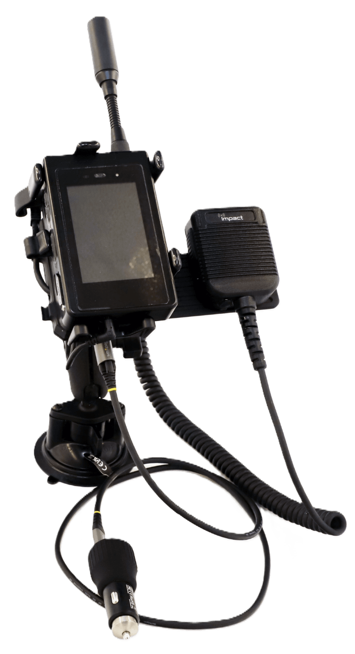 433-22002-001_VM-01_Suction Cup Mount with CLA_proof 433-22002-001 NAL Iridium Shout-SP VM-01 Vehicle Kit, A-PNT MIL, Suction-Cup-Mount, DC Auto-Charger - Image 1