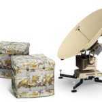 LP1-1000-111 Intellian LP100 Intellian VSAT, Ku-Band, MIL, Portable, PLL LNB,8W BUC