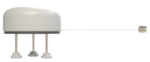 100-00227-01 Maxtena MEA-1621-MT-MA Iridium Antenna, Bolt Mount, Side Exit Cable 30cm - Image 4