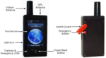 451-92750-001 NAL Iridium Shout-TS, 2-way Messenger-Tracker, Touchscreen - Image 3
