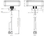 189-00059-01 Maxtena MEA-1600-SM Iridium-GPS-GLONASS Antenna, Bolt Mount - Image 3