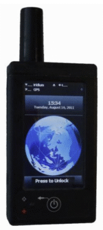 451-92750-001 NAL Iridium Shout-TS, 2-way Messenger-Tracker, Touchscreen