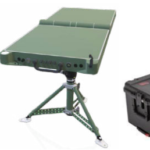 257261014-GCB Inster OneWeb FoldSAT, LEO Ku Terminal for COTP, Green MIL, 2 Batteries, Case