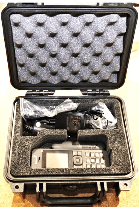 IsatPhone 2 GnG ISAT2-PEL1200-B Starpak IsatPhone 2 Pelican 1200 Hard Case, Black - Image 1
