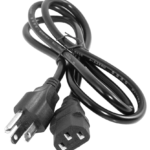 854024-001 Thales AC Power Cable, Type B IEC 63020-C13, USA Region Wall Outlet Plug, 6ft