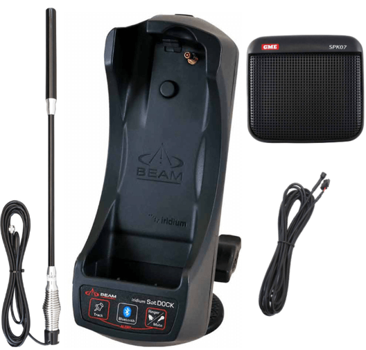 9555SDG-WB single whip_2 9555SDG-WB Beam iridium 9555 SATDock-G Docking Station, Whip Antenna, Cable 5m - Image 1