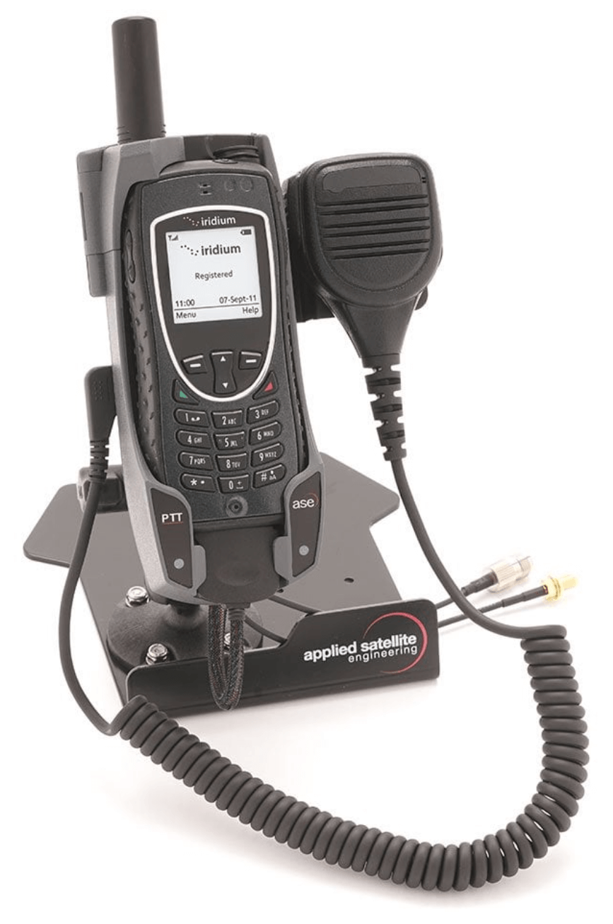 ASE-9575P-HQ-P 9575 HQ Docking Station_w Palm Spkr Mic 9575P-HQ-P ASE Iridium 9575 Headquarters Docking Station, POTS, Palm Speaker/Mic - Image 1