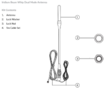 EXTRMDD-TWB  Beam Iridium 9575 DriveDock Bundle, Dual Mode Whip Iridium/GPS Antenna, 5m cables - Image 3