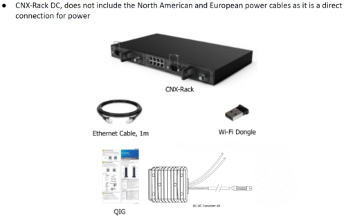 Cnx Rack OP-T2B0 Intellian One Web CNX-RACK-DC, with 12-24VDC to 48VDC/480W DC ...