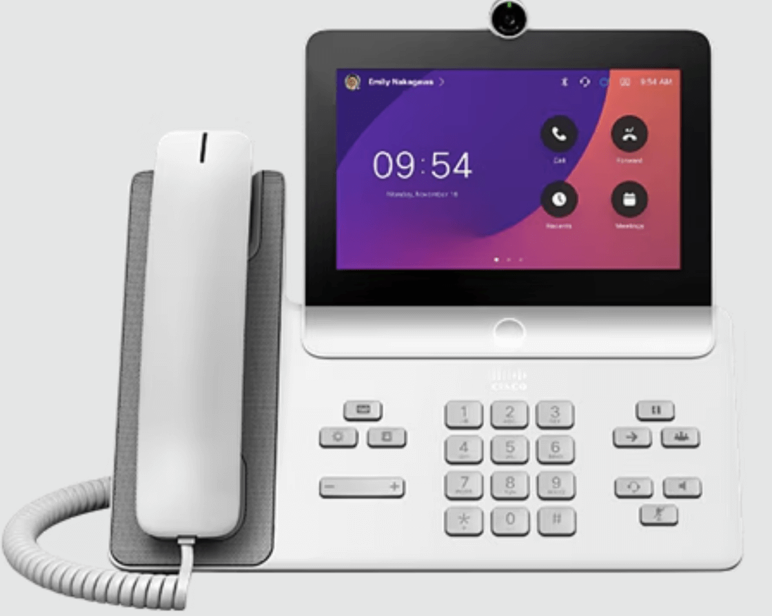CP-8875-L-K9= Cisco 8875 Video IP Phone, First Light White - Satellite ...