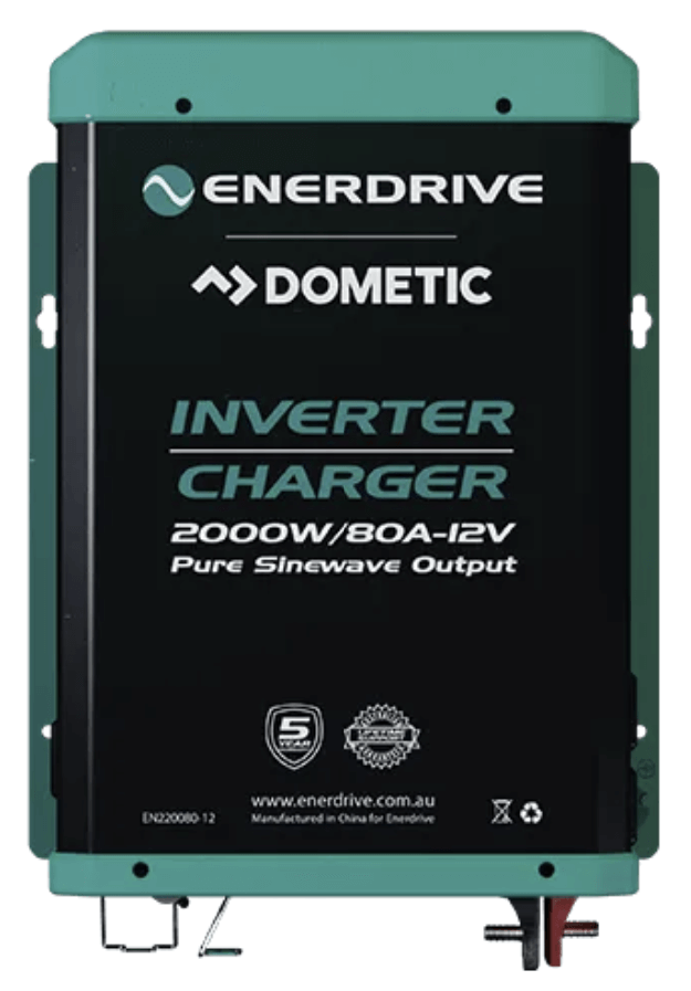 EN220080-12 Inverter Charger EN220080-12 Enerdrive Inverter Charger, Combi, 2000W, 80A, 12V - Image 1