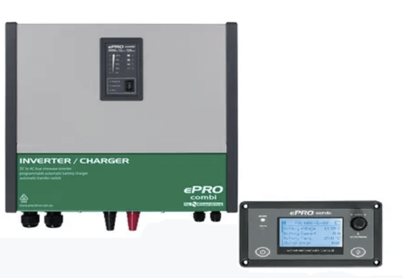 EPC-3500-24-KIT Inverter Charger EPC-3500-24-KIT Enerdrive ePRO Combi 24V, 3500VA, 70A, with remote - Image 1