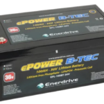 EPL-100BT-36V Enerdrive B-TEC 100Ah, 36V, LiFePO4 BT Battery