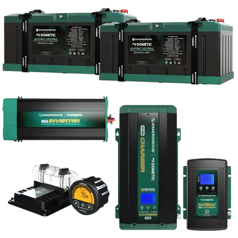 K-600-01 K-600-01 Enerdrive B-Tec Bundle, 2 x 300Ah with AC100, DC40, 2600X and ePRO+ - Image 1