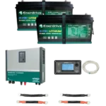 K-COMBI-3K-01 Enerdrive ePRO Combi, 2x 200Ah B-TEC, 12V, 3000W with Remote