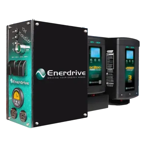 K-TRAVELLER-01-L K-TRAVELLER-01-L Enerdrive Traveller System, 40AC 40DC with ePRO+, Left Mount - Image 1