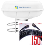 SL6100-MAR-CIT-W-150 SkyLink Iridium Certus Citadel, Anti-Piracy, White, Cable 150ft