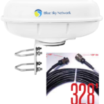 SL6100-MAR-CIT-W-300 SkyLink Iridium Certus Citadel, Anti-Piracy, White, Cable 300ft