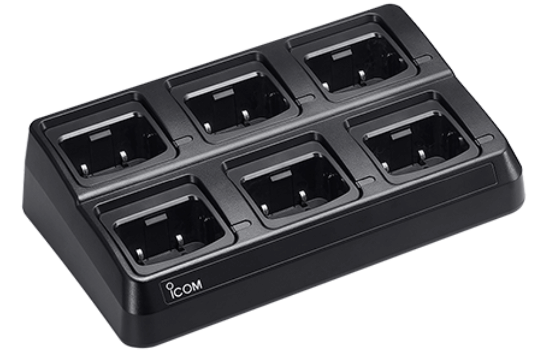 BC-238 Multi-Charger 6way BC-238 Icom Multi-Desktop Charger, with AD-138 for BP-296 - Image 1