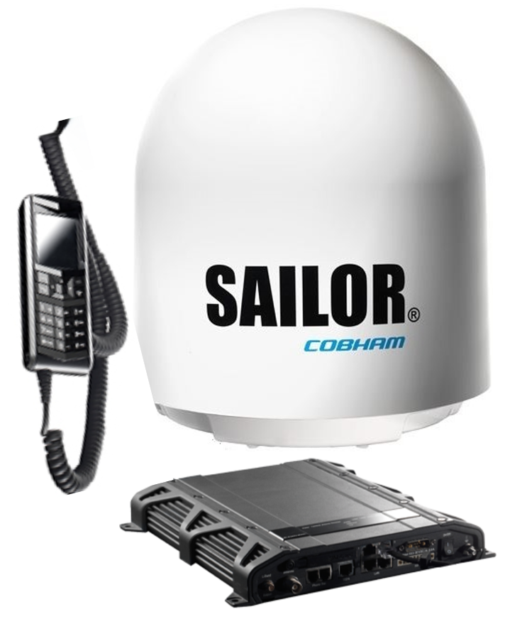 FBB500 with IP Handset 403740A-00500 Sailor 500 FleetBroadband System, FBB500, IP Handset, Cable 25m - Image 1