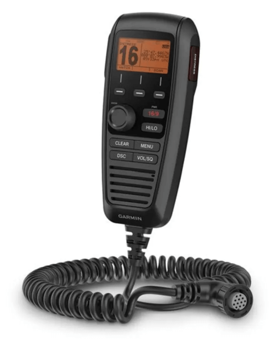 GHS 11i Command Fist-Mic-Speaker 010-01759-01 Garmin GHS 11i Wired VHF Handset Command Speaker-Mic, Deck cable 10m - Image 1