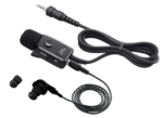 HM-179PI Icom IP110H Earphone Microphone, 1.0 and 0.5m cables