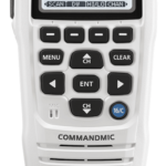HM-195GW Icom Command Microphone, Fist-Speaker-Mic, White