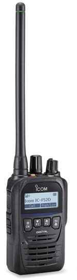 IC-F52D-UL Icom VHF Transceiver, Handheld, IDAS? Digital, NXDN version, Intrinsically Safe
