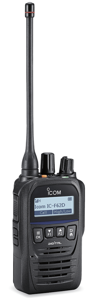 IC-F62D-UL UHF_INTRINSICALLY SAFE IC-F62D-UL Icom UHF Transceiver, Handheld, IDAS? Digital, NXDN version, Intrinsically Safe - Image 1