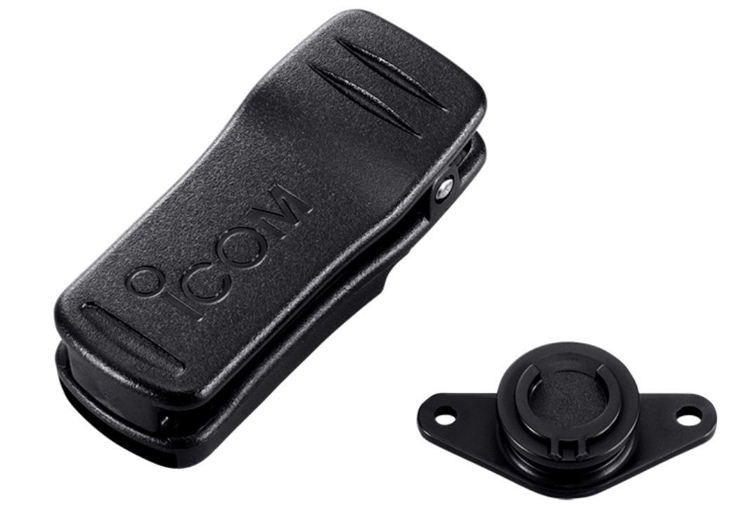 MB-86 Belt Clip_swivel style for IC-GM1600E and M73EURO MB-86 Icom Belt Clip Radio Holder, swivel style - Image 1